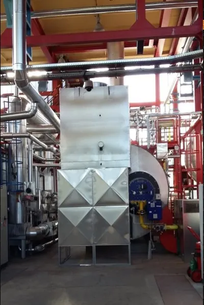 Budapesti Erőmű ZRt. — installation of a steam boiler plant at Újpest power plant
