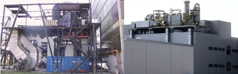 HANKOOK Tire Magyarország Kft. — construction of the flue gas cleaning technology