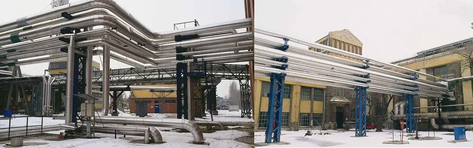 Kelenföld power plant (Budapesti Erőmű) — process interconnections